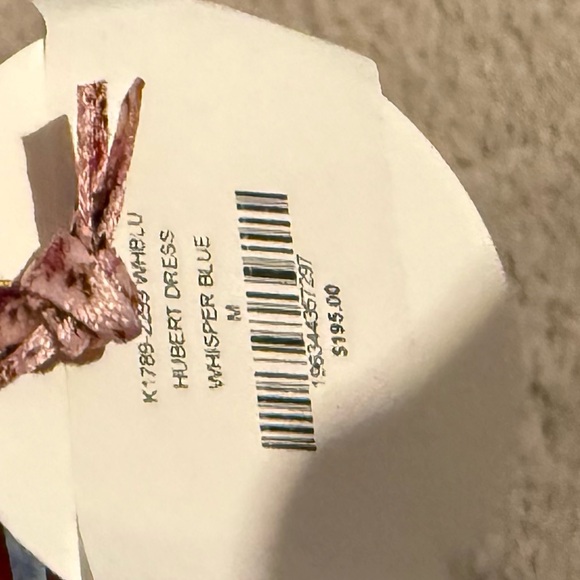 LoveShackFancy Hubert Blue and White Floral Dress - Picture 7 of 7